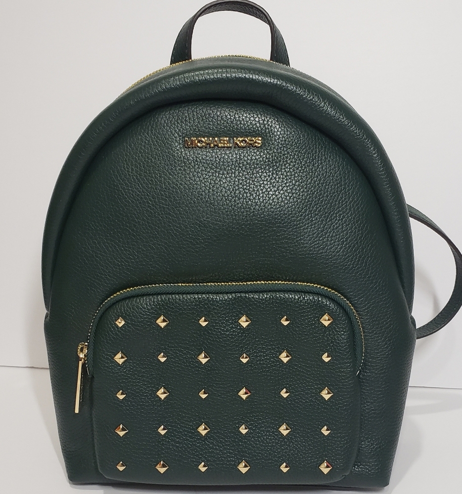 Michael Kors Erin Racing Green Backpack